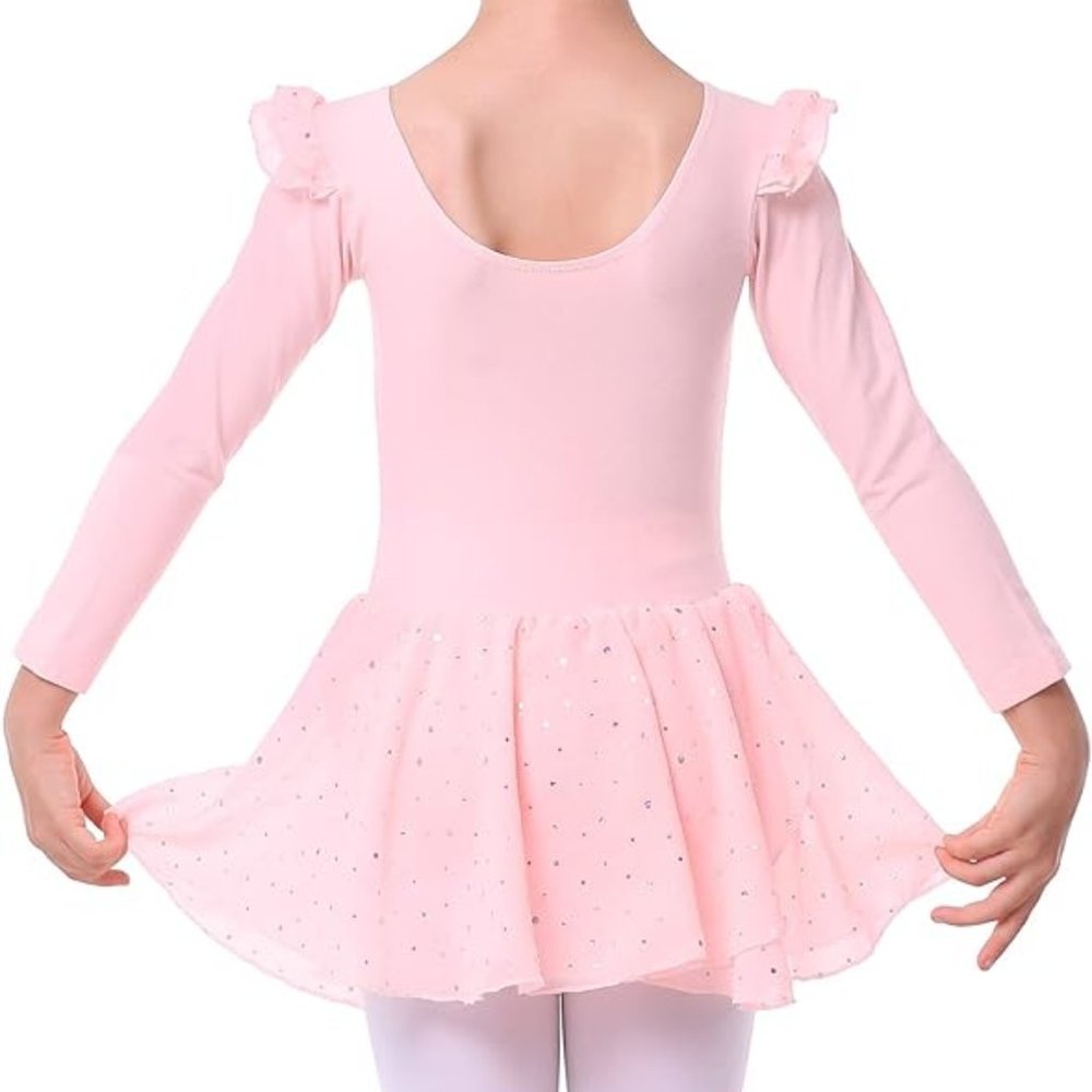Toddler Girl Long Sleeve Ballet Leotard